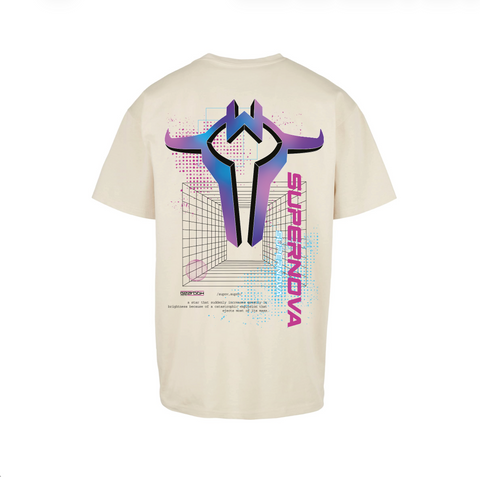 Supernova - Oversized Tee [Sand]